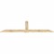 Ekena Millwork Eugene Rough Sawn Timber Gable Bracket, Douglas Fir, 108"W x 31 1/2"H x 2"D x 6"F, 7/12 Pitch GBW108X31X0206EUG00RDF - alternate 2